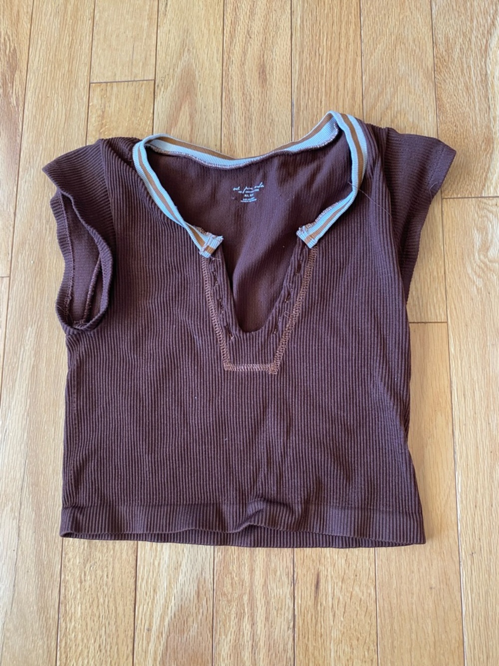 Brown Go for gold UO top